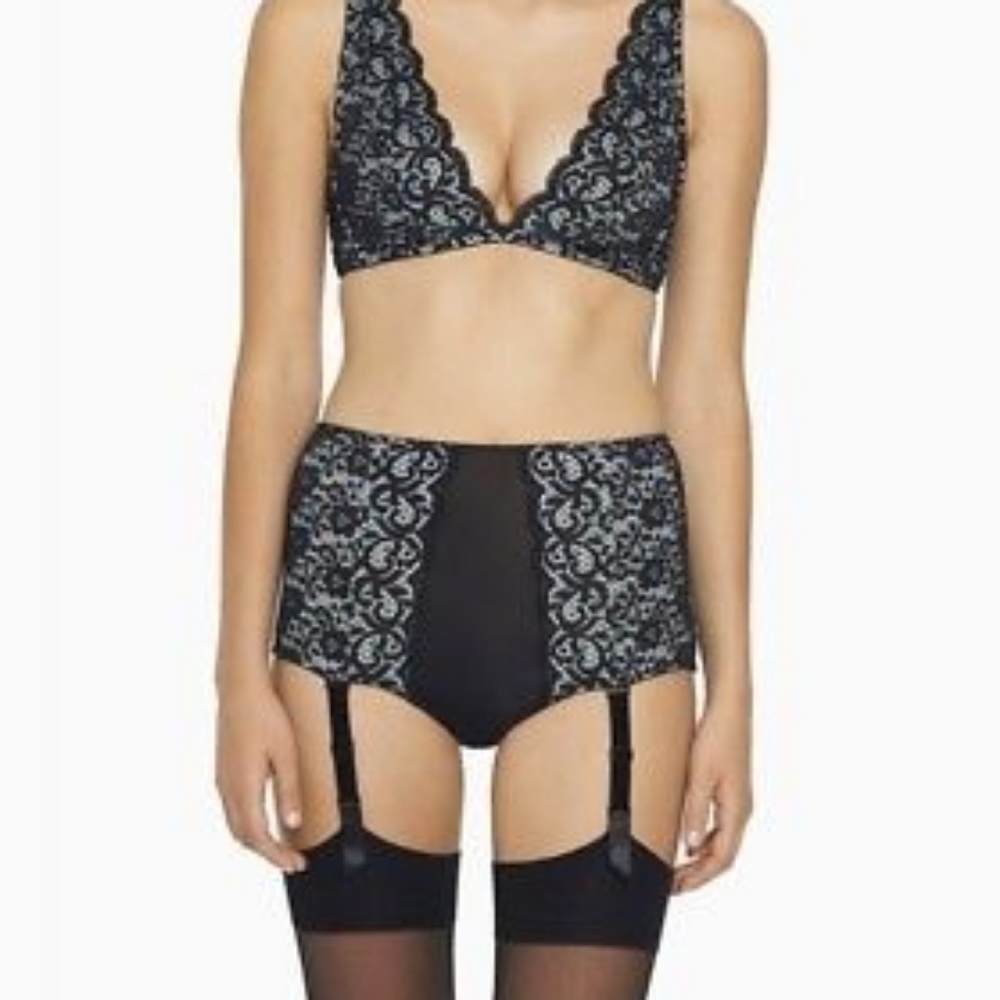 Dita von Teese style pinup retro garter panty